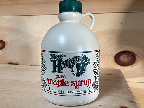 NH pure maple syrup